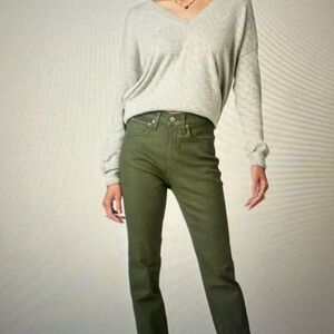Lucky Brand Zoe High Rise Straight Jean